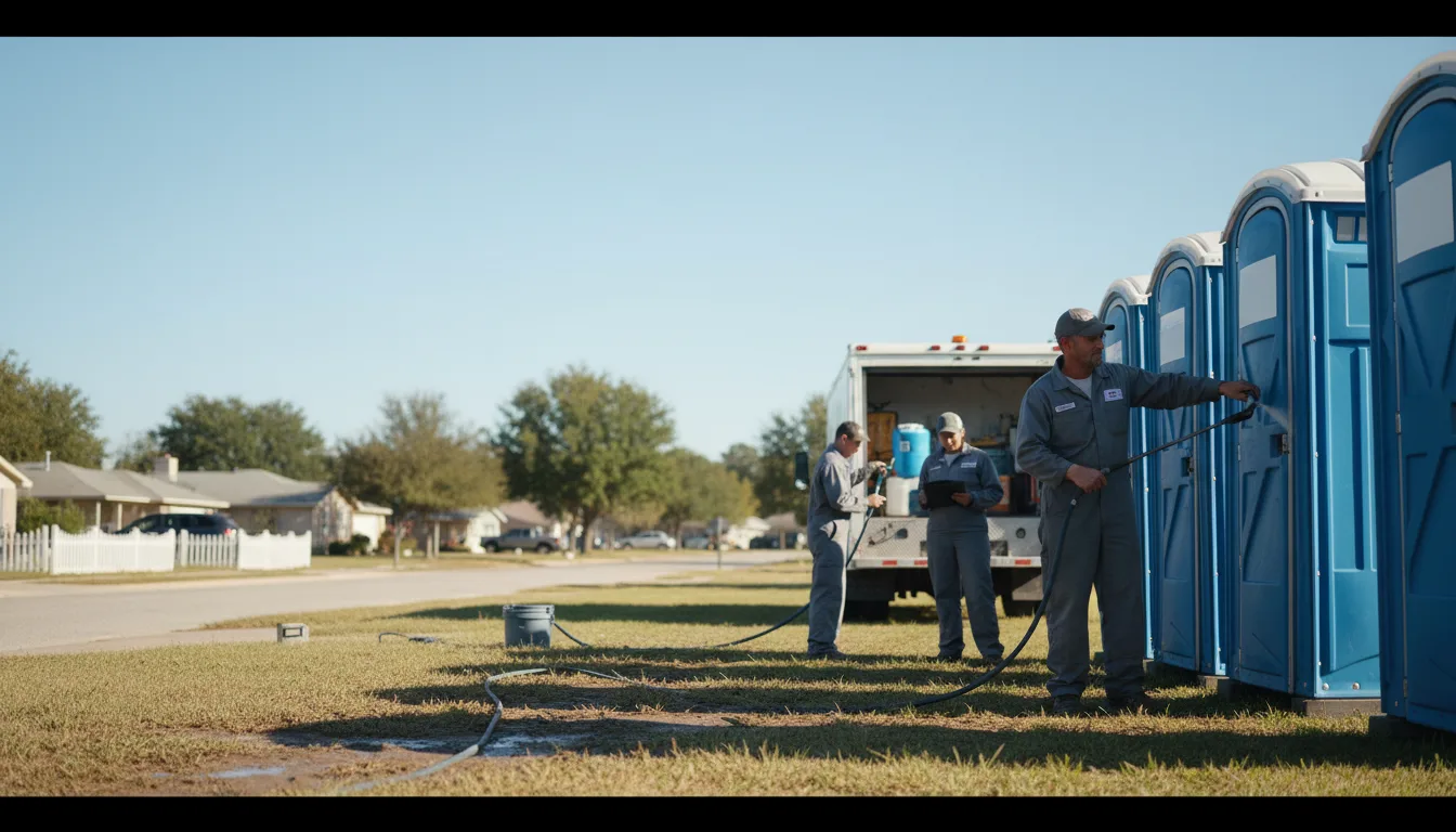 Long-Term Portable Toilet Rental in Melrose, IA near me